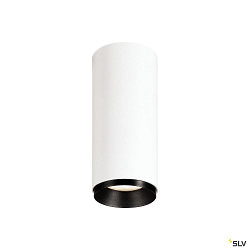 LED Ceiling luminaire NUMINOS CL DALI S, 4000K, 24, 1100lm, white/black