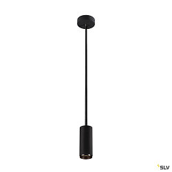 LED Pendelleuchte NUMINOS PD DALI S, 3000K, 24, 1020lm, schwarz / schwarz