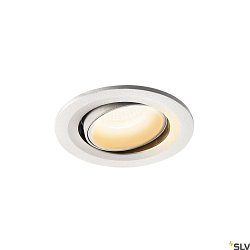 LED Ceiling recessed luminaire NUMINOS MOVE S, 3000K, 20, white